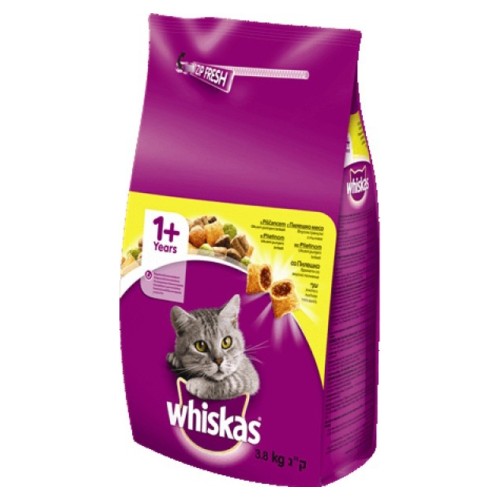 Whiskas Tavuklu Yetişkin Kuru Kedi Maması 3,8 Kg Fiyatı