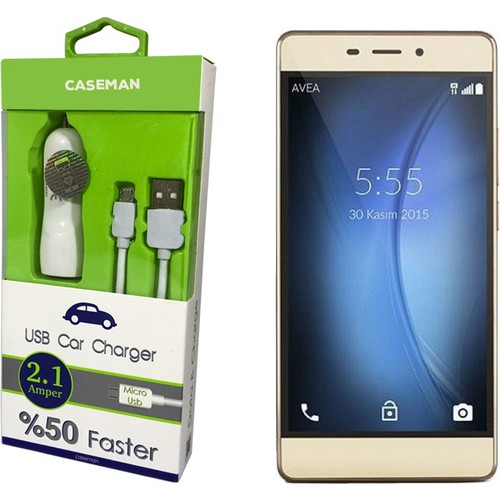 Case Man Turk Telekom TT175 Araç Şarj Cihazı Adaptör + Data Fiyatı