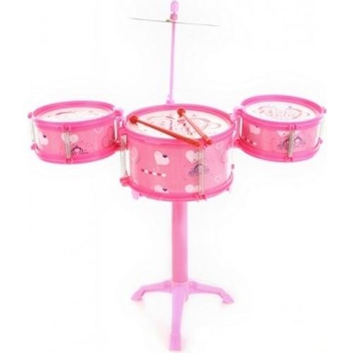 Happy Drum Plastic Pink Big Happy Band Toy Drum Set / Kız Fiyatı