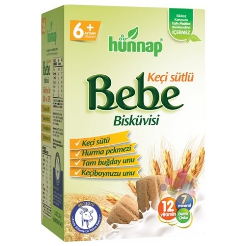 hünnap Keçi Sütlü Bebe Bisküvisi 400 gr Fiyatı Taksit Seçenekleri