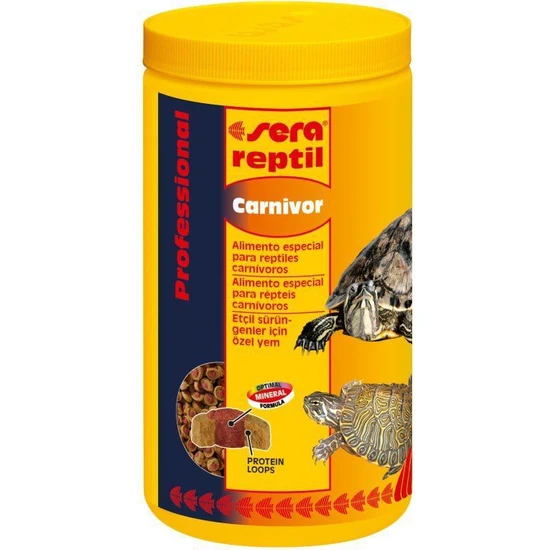 Sera Reptil Etçil Sürüngen Yemi Carnivor 1000 Ml