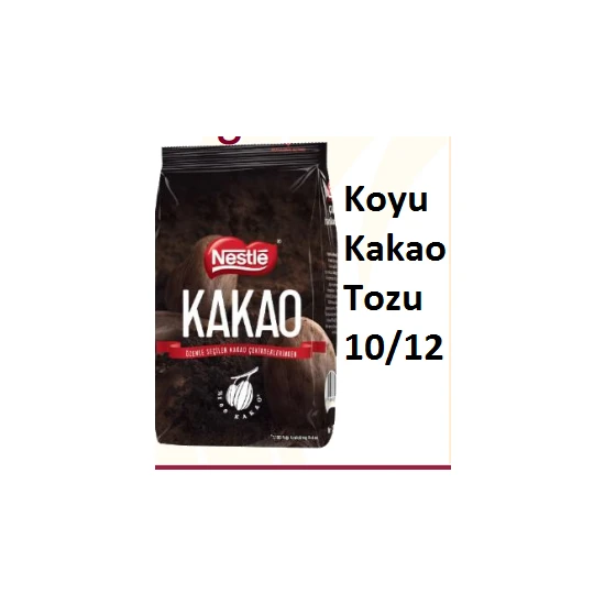 Nestle Nestle Kakao Tozu 1 Kg Koyu Renkli Dark Kakao