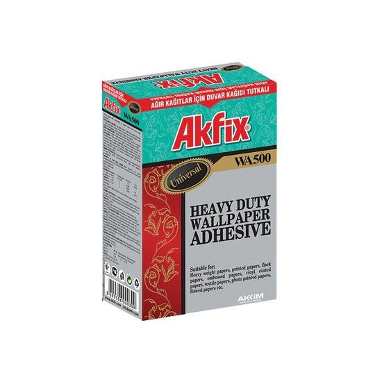 Akfix Duvar Kağıdı Yapıştırıcı Wa500 (250 Gr) (1 Adet) Fiyatı Akfix Duvar Kağıdı Yapıştırıcı Wa500 (250 Gr) (1 Adet) Fiyatı