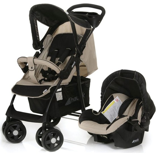 Hauck Shopper Travel Sistem Bebek Arabası Almond Caviar Fiyatı