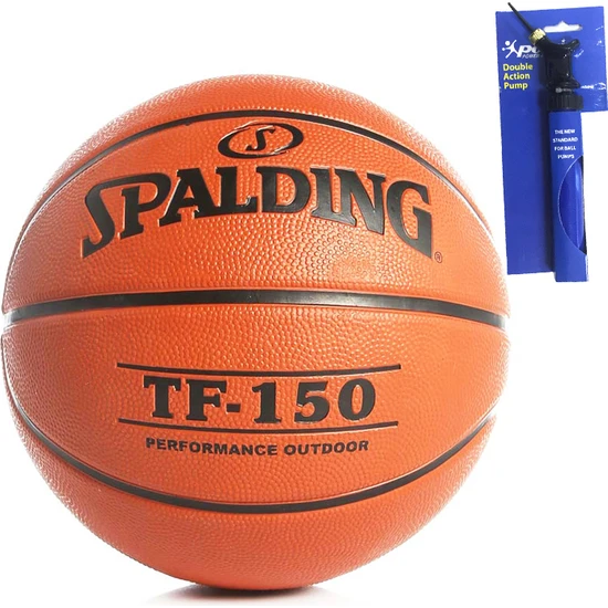 Spalding Tf-150 Basketbol Topu + Povit Top Pompası