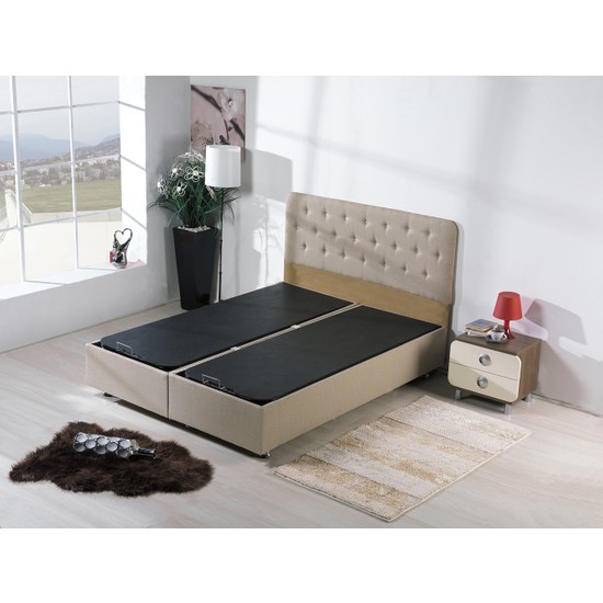 Kombin Mobilya Asya Baza Kumaş Baza 150x200 cm (Başlık Fiyatı