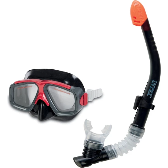 İntex Şnorkel & Maske Set (Siyah)