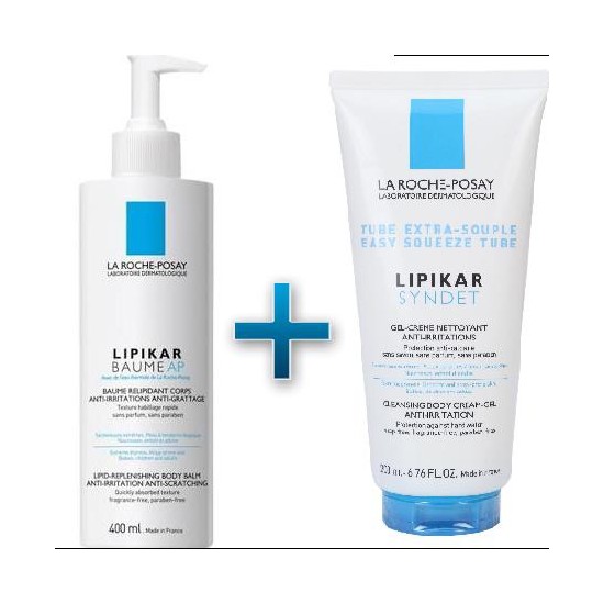 La roche posay lipikar 400 мл. Эмолент ля Рош позе Липикар. Набор Lipikar Syndet. La Roche-Posay Lipikar Baume Syndet Cicaplast Baume набор. Липикар с мочевиной.