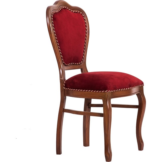 3A Mobilya Bordo Oymaşı Sandalye Bordo Fiyatı