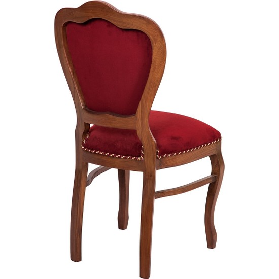 3A Mobilya Bordo Oymaşı Sandalye Bordo Fiyatı