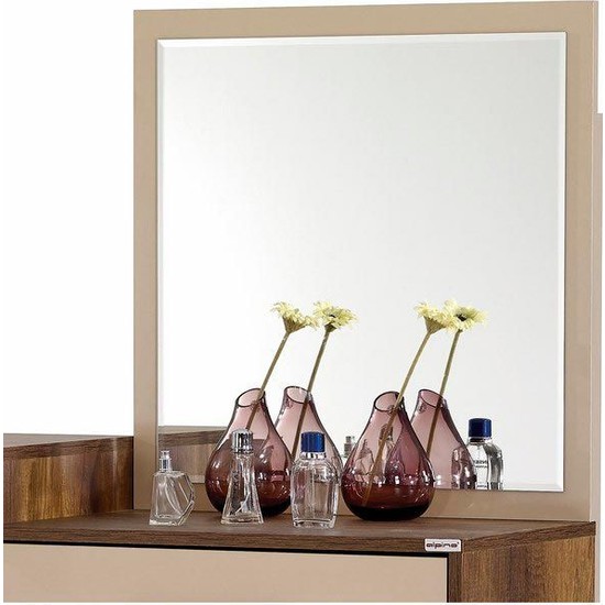 Alpino Kare Yatak Odası Şifonyer Aynası (Şifonyer Hariç