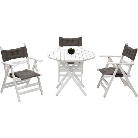 Vitale Ege Bahçe Masa Sandalye Seti Beyaz Fiyatı Vitale Ege Bahçe Masa Sandalye Seti Beyaz Fiyatı