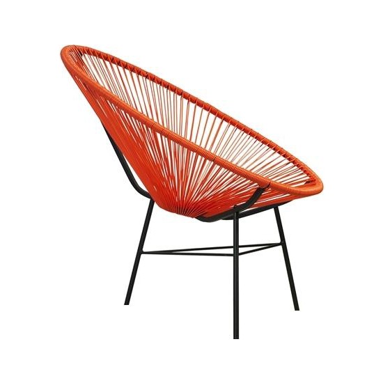Neodesign Rattan Tekli Sandalye Kırmızı Fiyatı Taksit