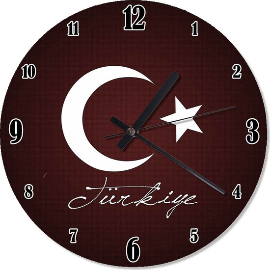 Cakasepetim Türkiye Temalı Hediyelik Duvar Saati Fiyatı Cakasepetim Türkiye Temalı Hediyelik Duvar Saati Fiyatı