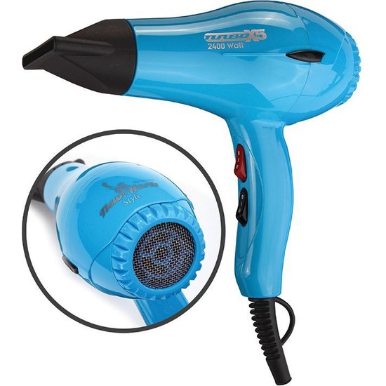 Hector Fön Makinası 3500 Turbo 2400 Watt New York Style Mavi Fiyatı