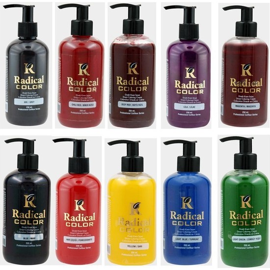 Radical Color Su Bazlı Saç Boyası Gri 250 Ml Fiyatı