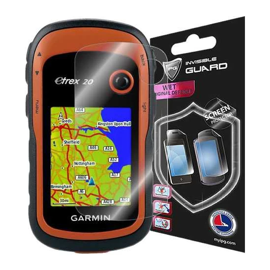IPG Garmin eTrex GPS Görünmez Ekran Koruyucu (2 Adet)