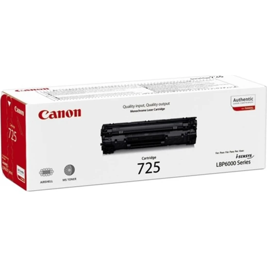 Canon Crg-725 Toner Kartuş Siyah