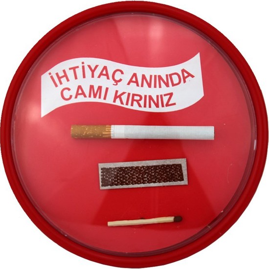 İhtiyaç Anında Camı Kırınız Duvar Süsü Fiyatı Taksit Seçenekleri