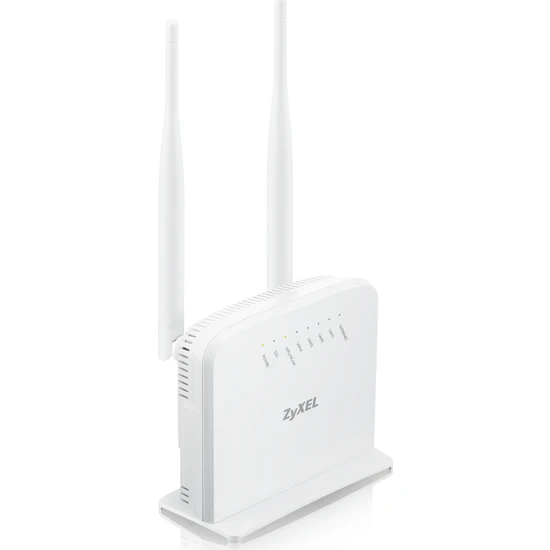 Zyxel P1302-T10D v3 300Mbps Kablosuz 4-Port 2x5dBi Antenli WPS ADSL2+ Modem/Router