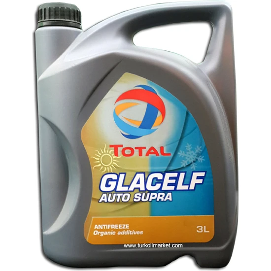 Total Glacelf Auto Supra Kırmızı Organic Antifriz - 3 Litre