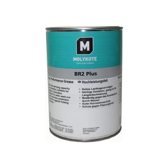 Molykote BR2 Plus - 1 kg Molibdenli EP Siyah Gres