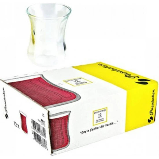 Paşabahçe Optikli Çay Bardağı 12'li 42011