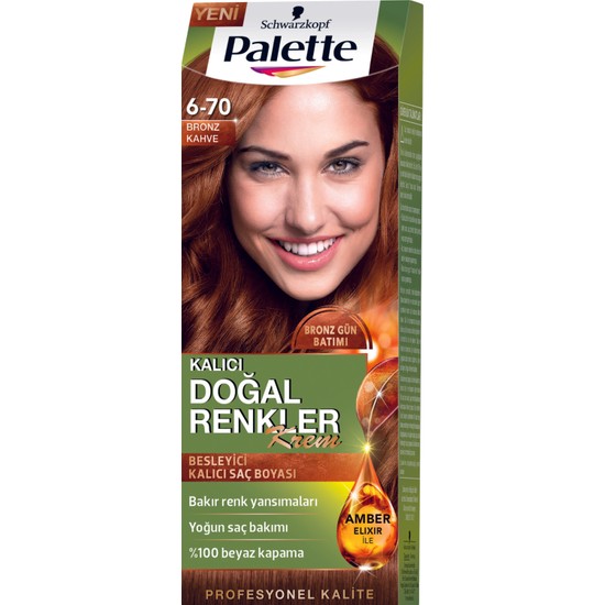 Palette Doğal Renkler 670 Bronz Kahve 50 Ml Fiyatı