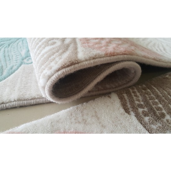 Merinos Bergama Lux Saçaklı Yatak Odası Halısı Bg020 Fiyatı