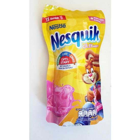 Nestle Nesquik Çilekli Toz İçecek