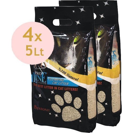 Proline Topaklaşan Kedi Kumu 4*5 Lt Parfümsüz Fiyatı