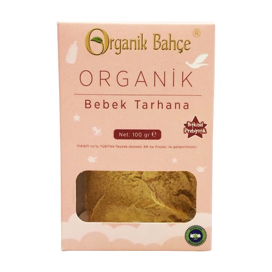 Organik Bahçe Bebek Tarhanası 2 Adet x 100 gr Fiyatı