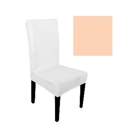 Sandalye Kılıfı Dalgıç Kumaş Likralı Somon Fiyatı