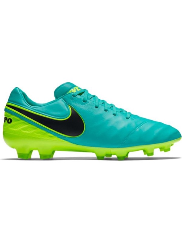 nike tiempo lime green