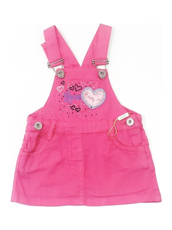 Sani My Love Kız Bebek Salopet Elbise Pembe Fiyatı Sani My Love Kız Bebek Salopet Elbise Pembe Fiyatı