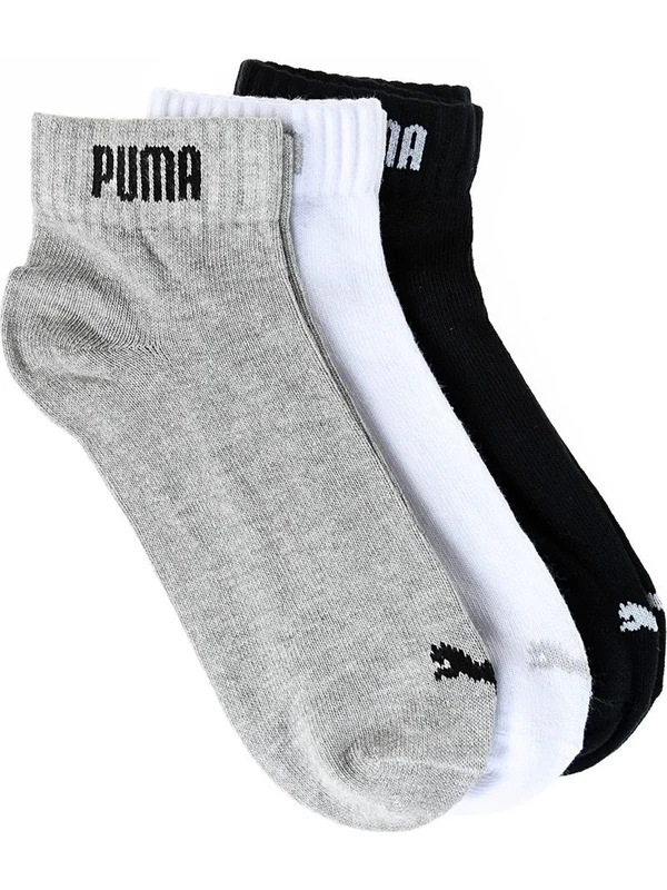 Puma 88749804 Puma Quarter-V 3P 3Lü Çorap
