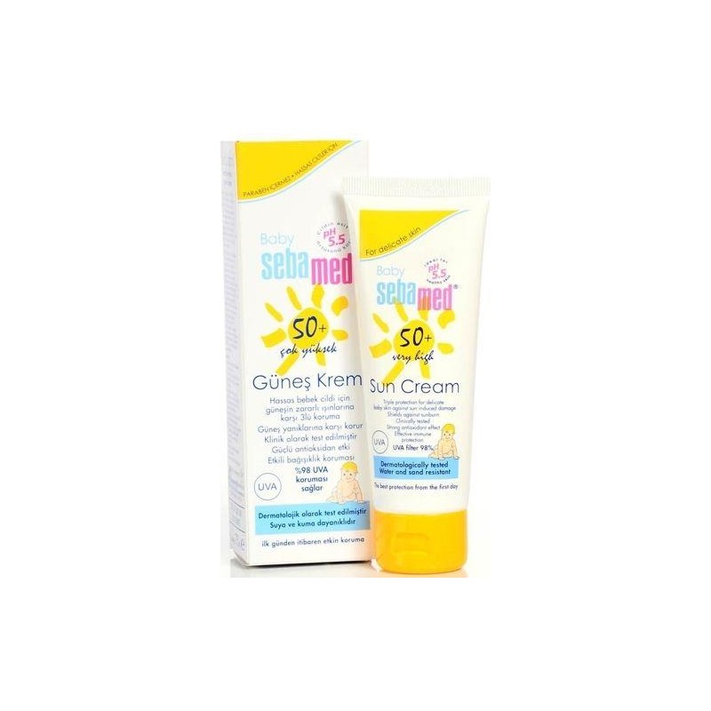 Sebamed Sun 50 SPF Bebek Güneş Kremi 75 Ml