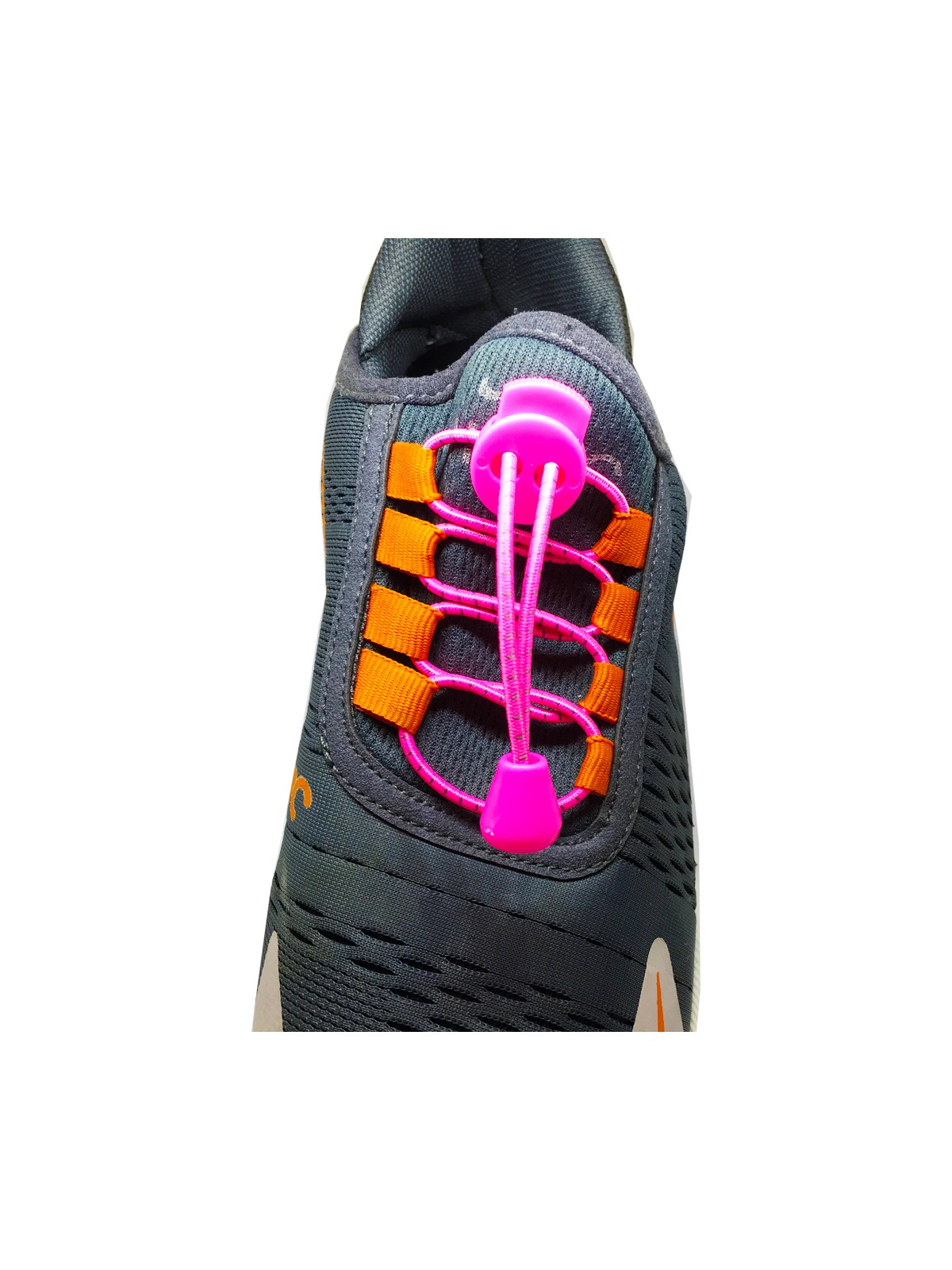 Lucky lucky Akıllı Kilitli Elastik Ayakkabı Bağcık 100 cm - Görsel 6