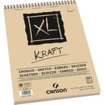 Canson Xl Kraft Spiralli Eskiz Defteri 90GR 40 Yaprak A4