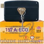 Kale Kilit 157A Eco Karşılıksız Kilit 50 mm Elektriksiz Çalışma 2 Anahtar ile Yüksek Güvenlik