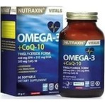 Nutraxin Omega 3 + Co Q-10 / 60 Softjel
