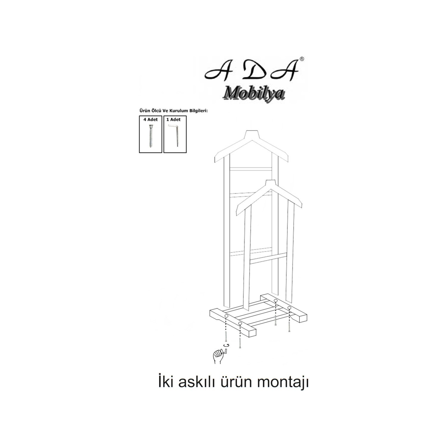 Ada Mobilya Gürgen Eko Çift Tepeli Dilsiz Uşak Ceviz Fiyatı