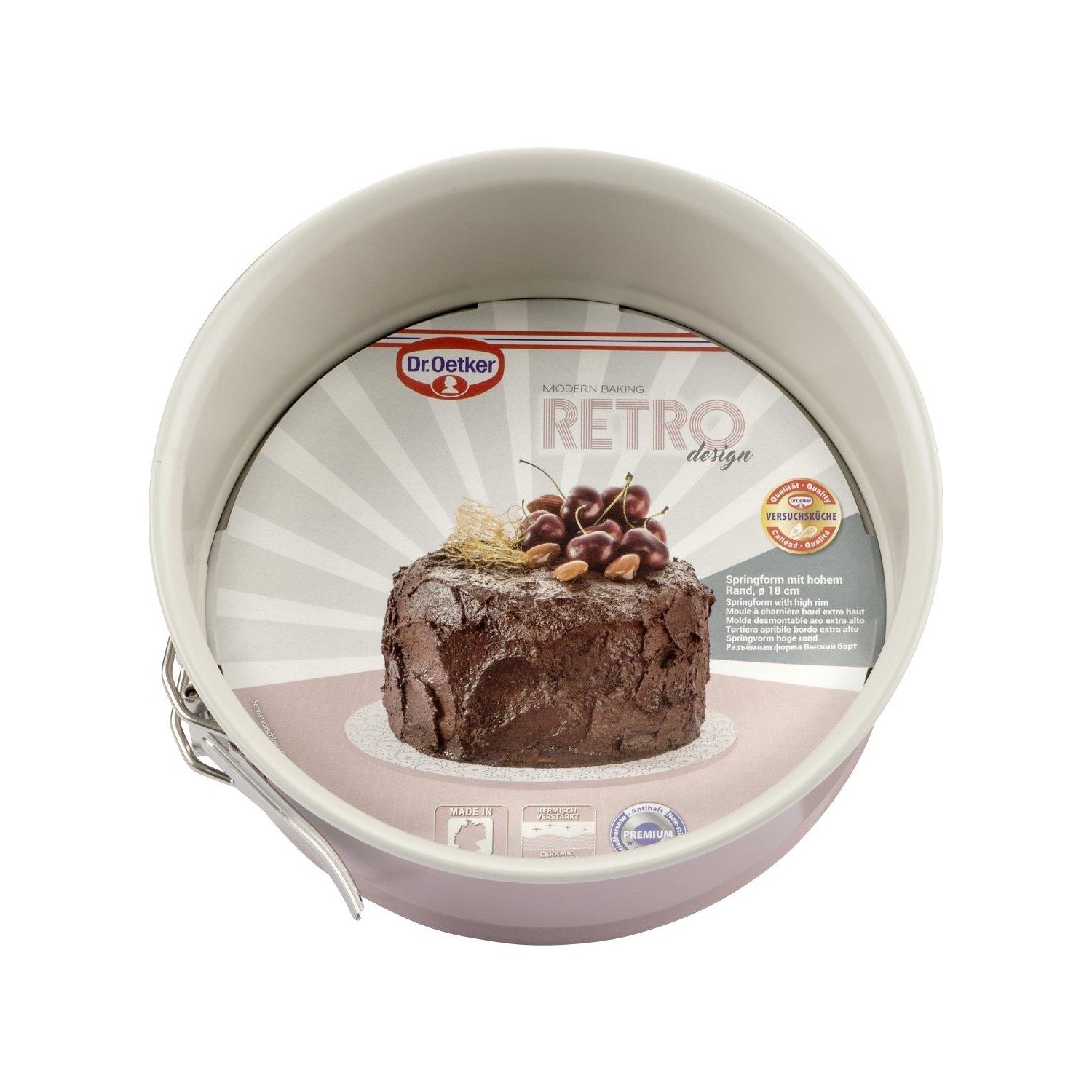 Fackelmann 4650 Retro Tasarım Kelepçeli Kek Kalıbı 18 cm Fiyatı