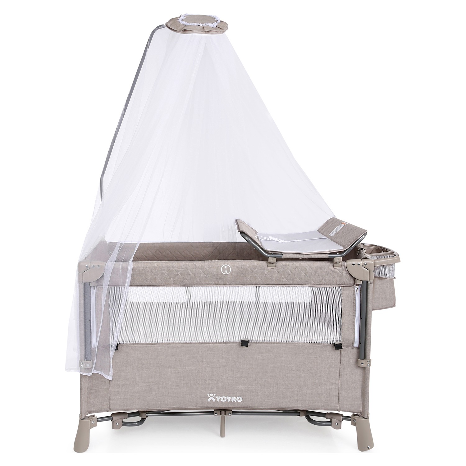 Yoyko Exclusive Comfort 8 in 1 Park Yatak Oyun Parkı Haki