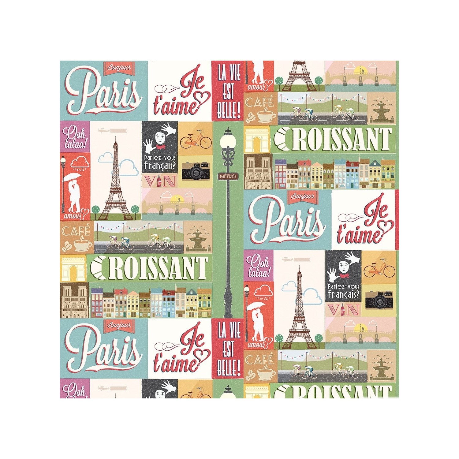 Alize Home Fransa Paris Temalı Patchwork Desenli Dijital Fiyatı