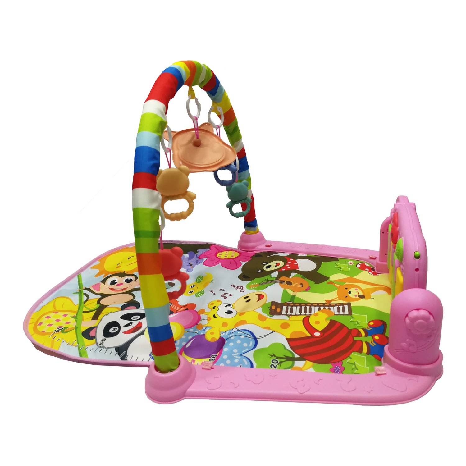 Huanger Müzikli Piyanolu Bebek Oyun Halısı Pembe Fiyatı