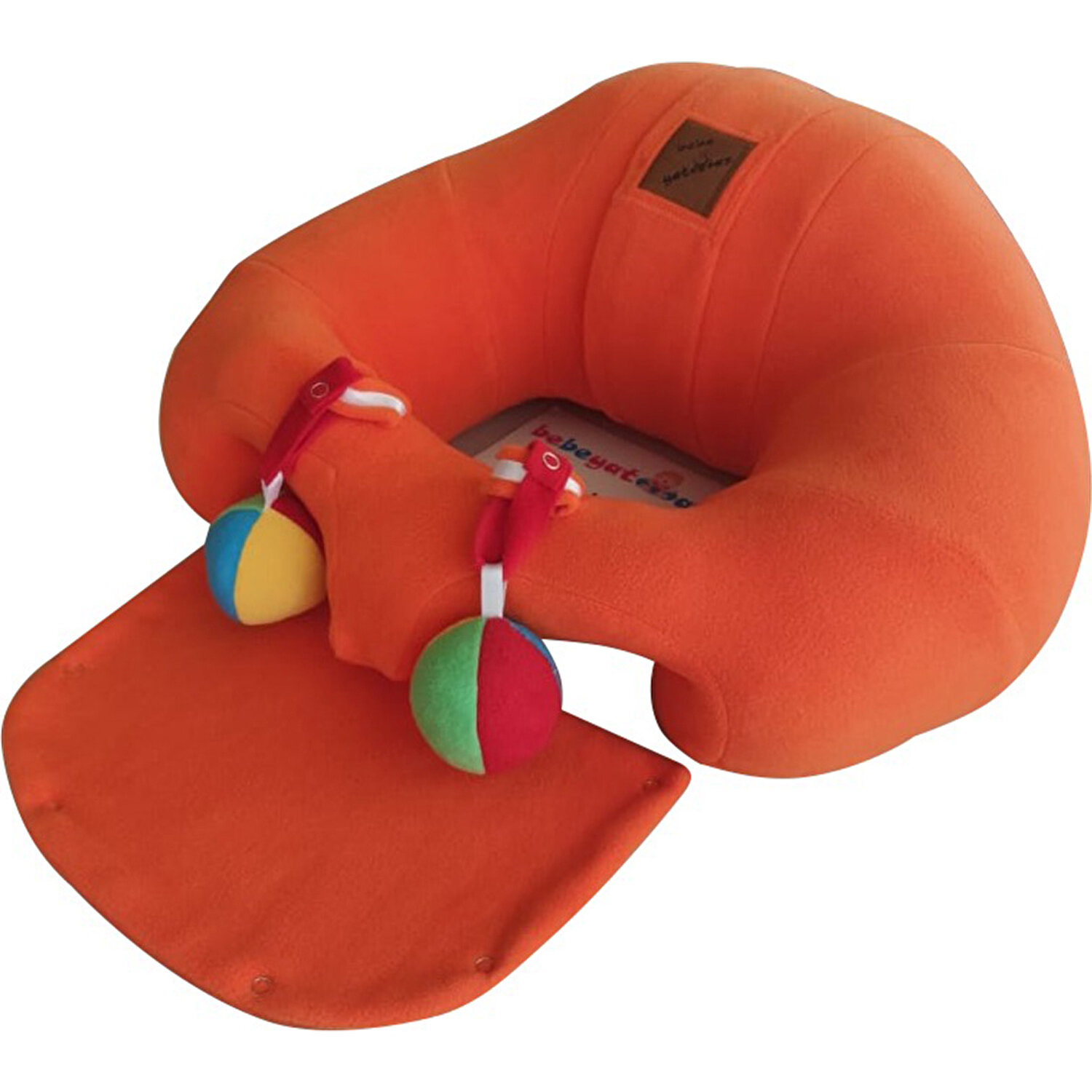 bebe yatmaz cingirakli turuncu bebeyatmaz bebek oturma fiyati