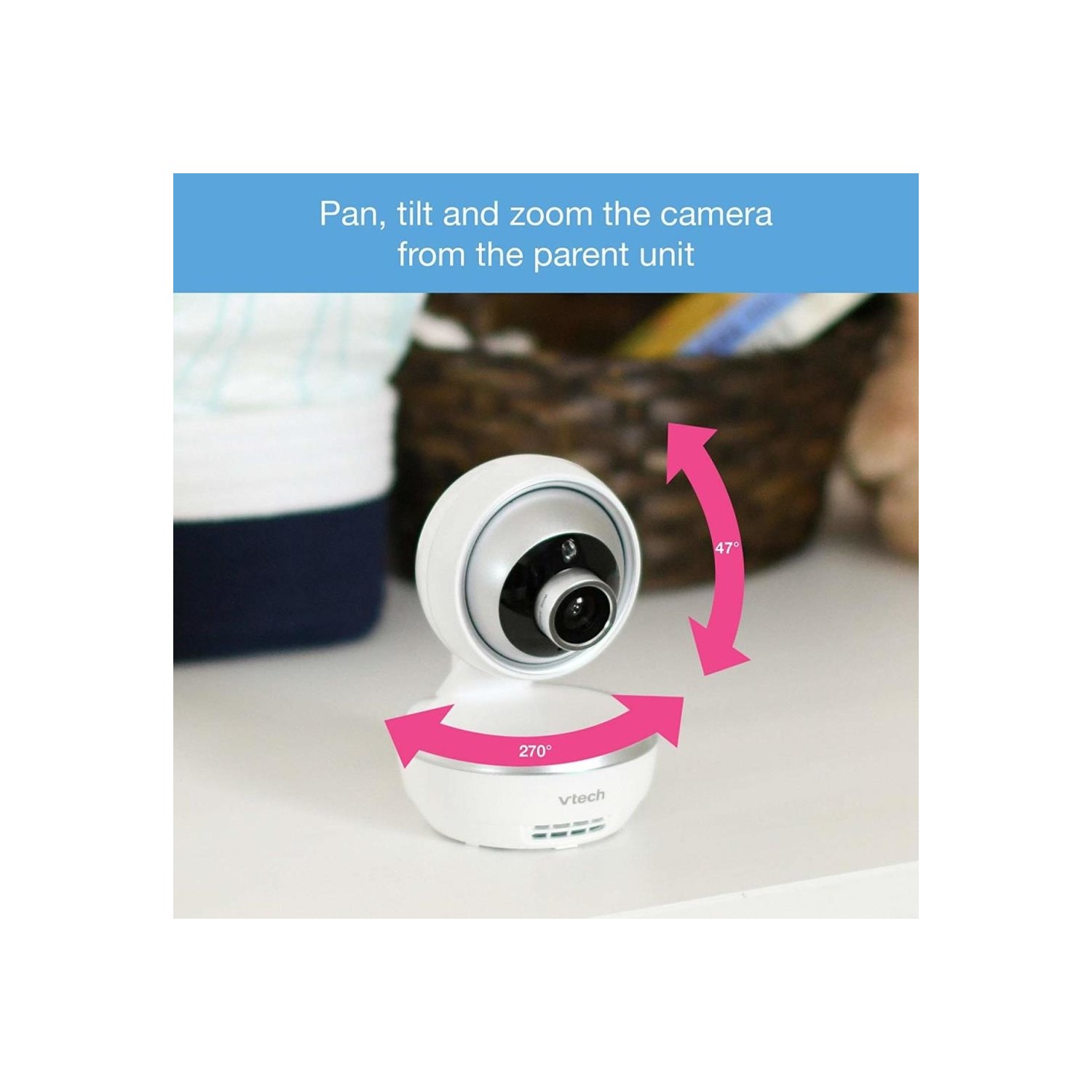 Vtech VM5261 5�� Digital Video Bebek Monitörü Beyaz Fiyatı