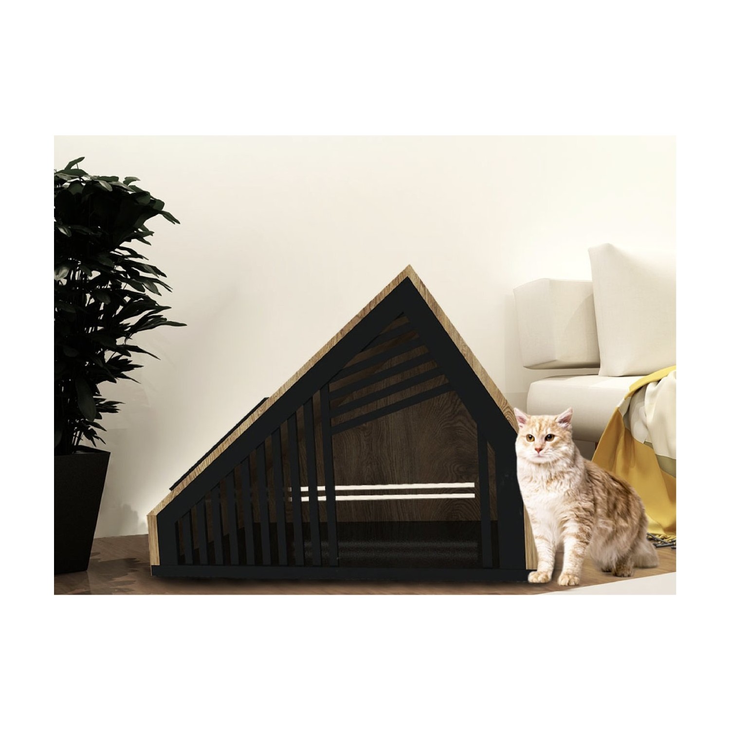 Odun Concept Kedi Evi Rope Fiyatı Taksit Seçenekleri