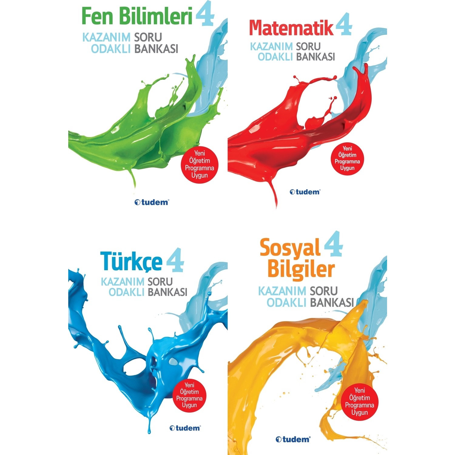 Tudem Yayinlari 4 Soru Bankasi Set Kitabi Ve Fiyati Hepsiburada